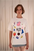 Футболка «SKETCHES 2.0» white 10099 - фото 680