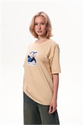Футболка «Олег» песочная 10127